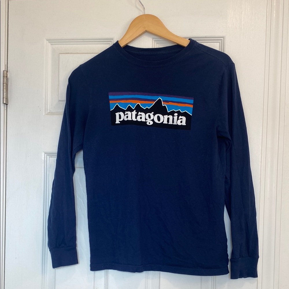 Patagonia Navy Long Sleeve Shirt